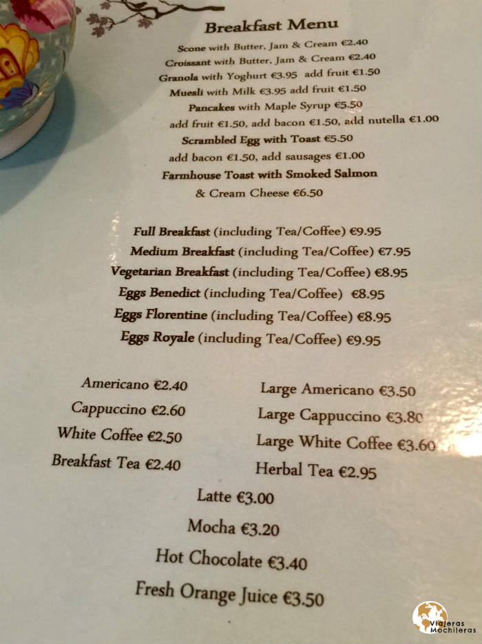 Tara´s Tea Room in Cork
