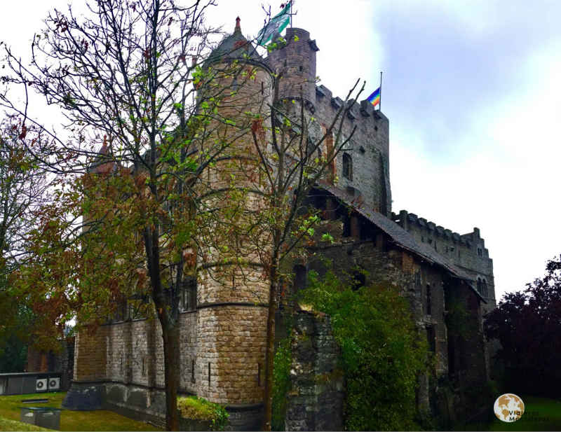 Castillo de los Condes de Grandes en Gante