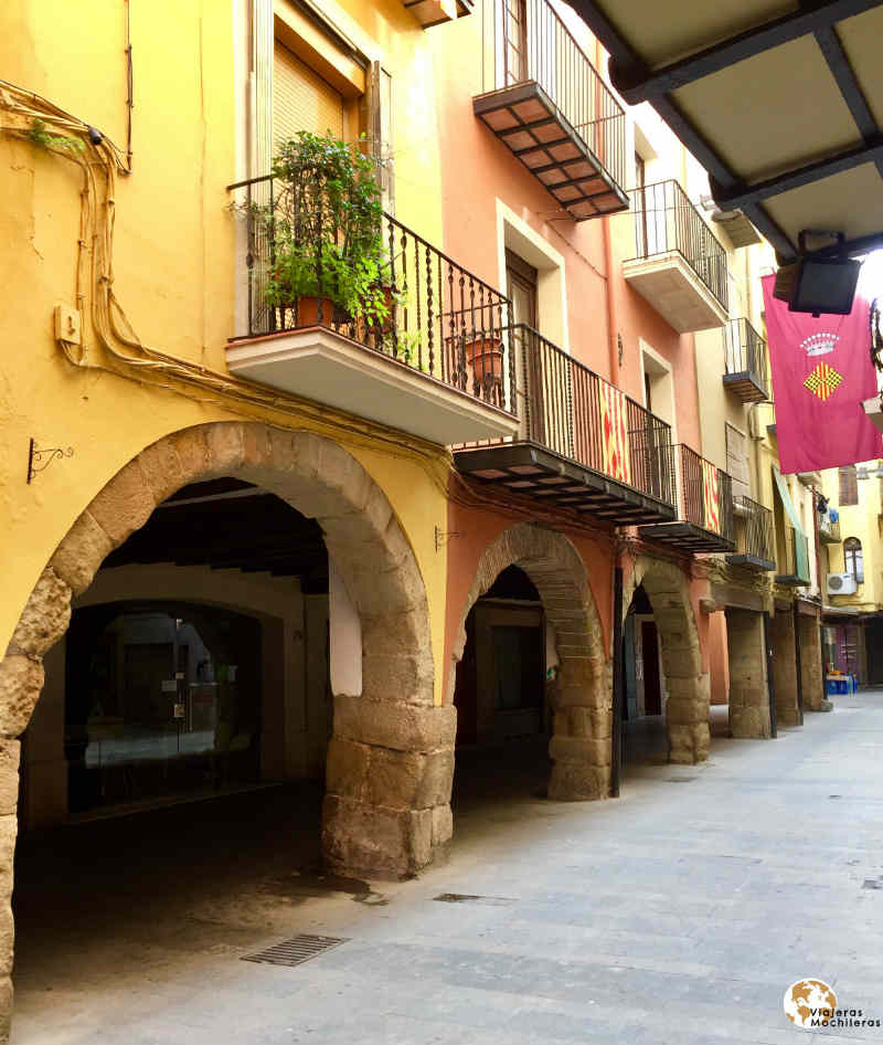 Calle Avall en Balaguer