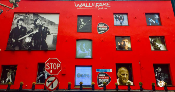 Muro de la fama, Dublín