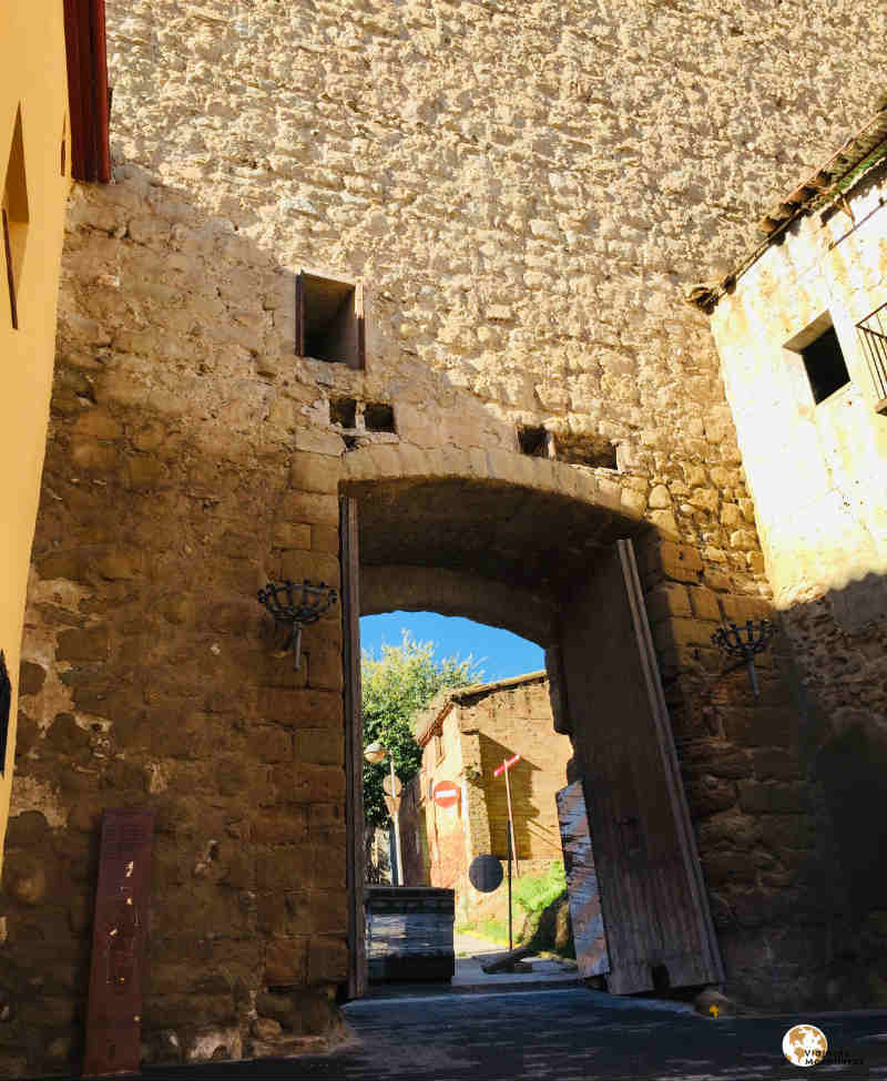 El portal del Gel de la muralla de Balaguer