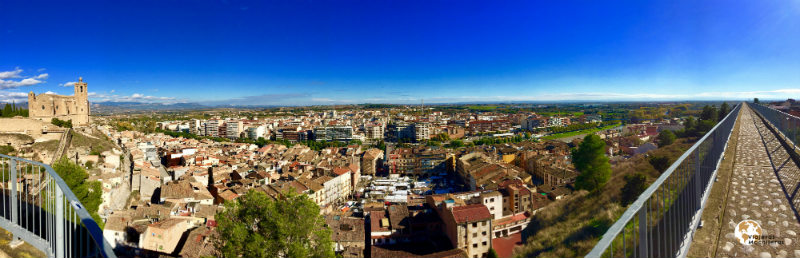 vista panorámica de la ciudad de Balaguer