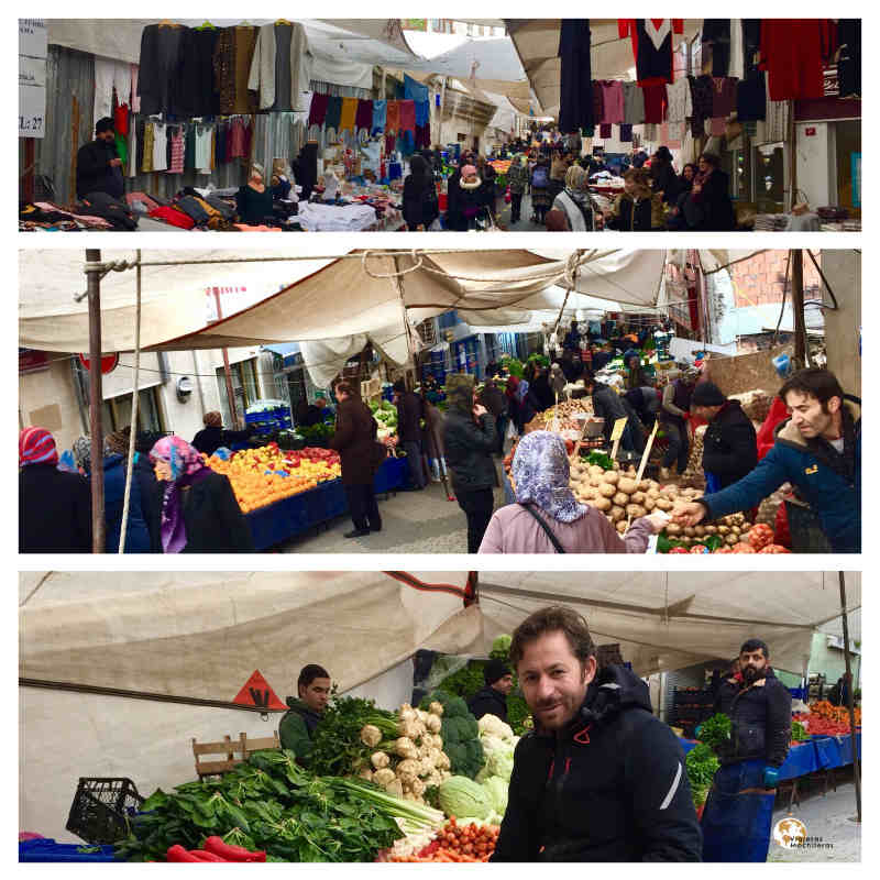 Mercado callejero en üsküdar